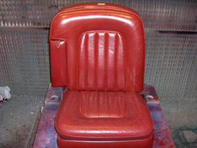 How to change the color of leather car seats