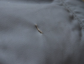How to repair a tear in a leather sofa