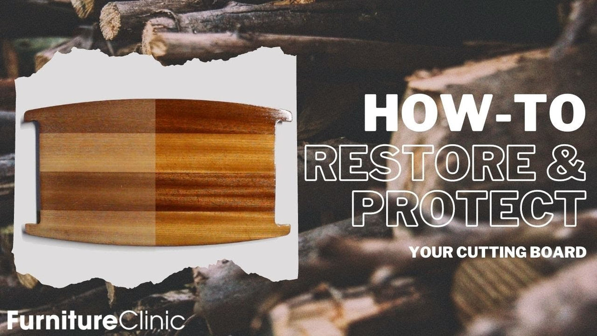 How to restore and protect your cutting board