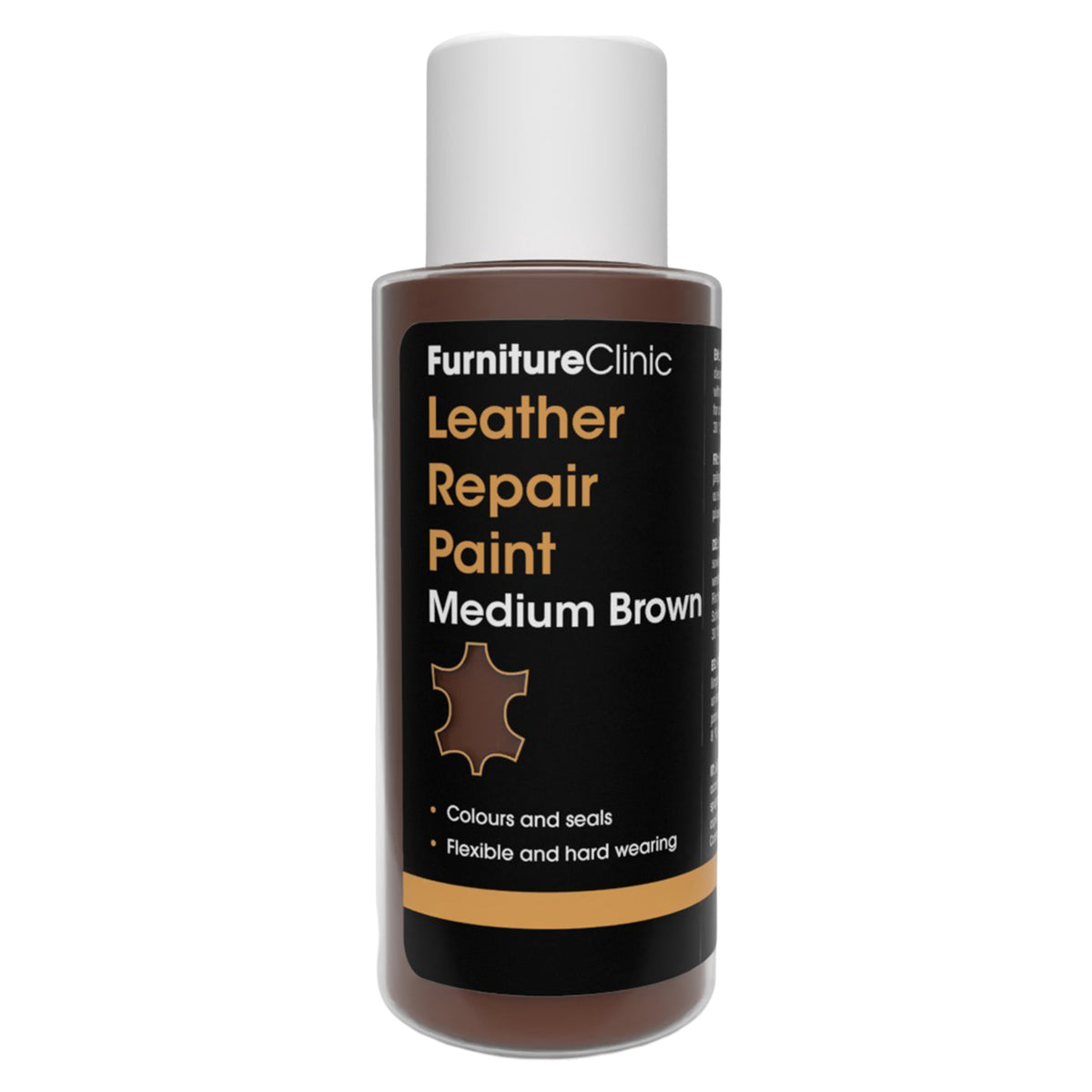 Furniture Clinic - Leather Repair Paint Medium Brown