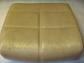 How to change the color of a leather sofa
