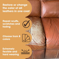 Furniture Clinic - Leather Repair Paint Details