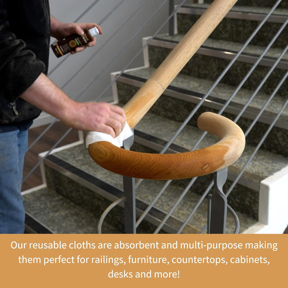 Furniture Clinic - Lint Free Cloths Use