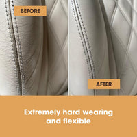Furniture Clinic - Leather Repair Paint Before and After