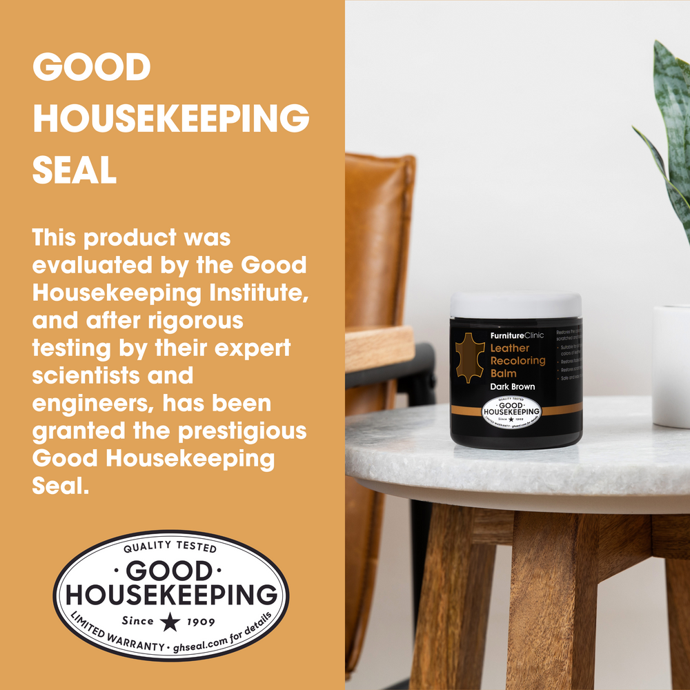 Furniture Clinic - Leather Recoloring Balm Good Housekeeping Seal