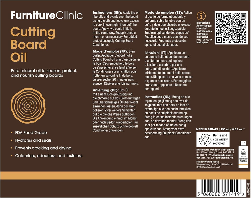 Cutting Board Oil