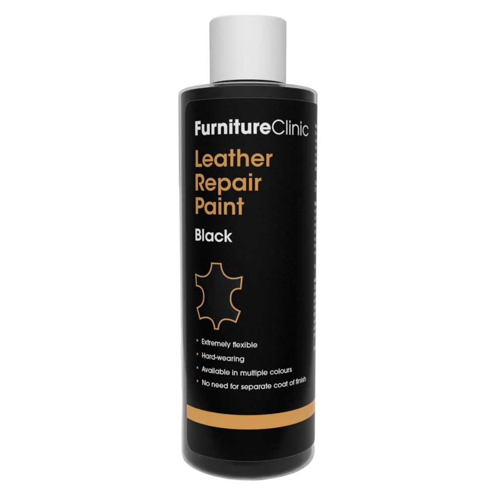 Furniture Clinic - Leather Repair Paint Black