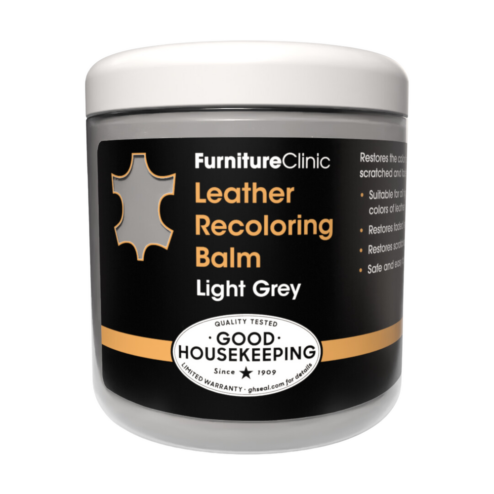 Furniture Clinic - Leather Recoloring Balm Light Grey