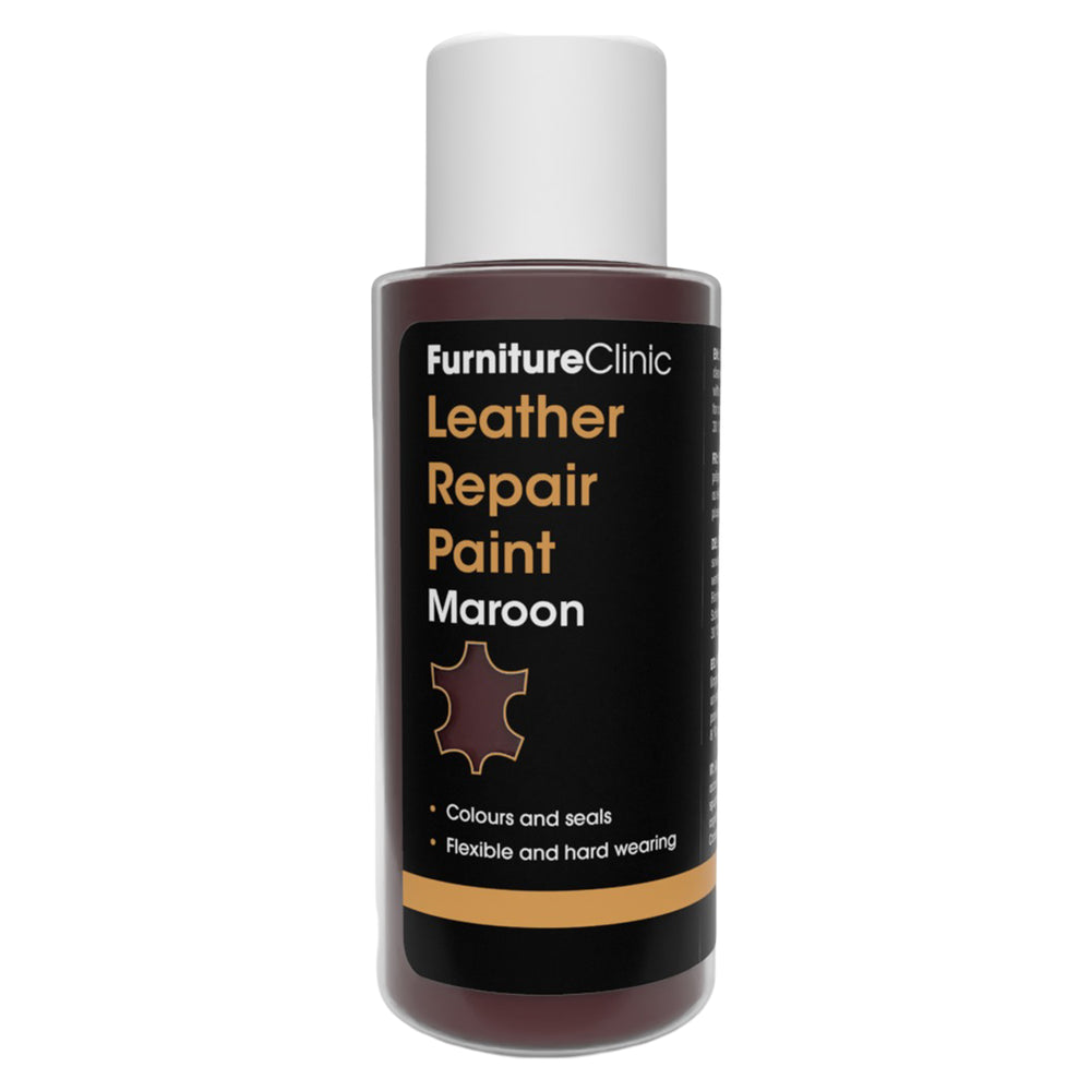Furniture Clinic - Leather Repair Paint Maroon