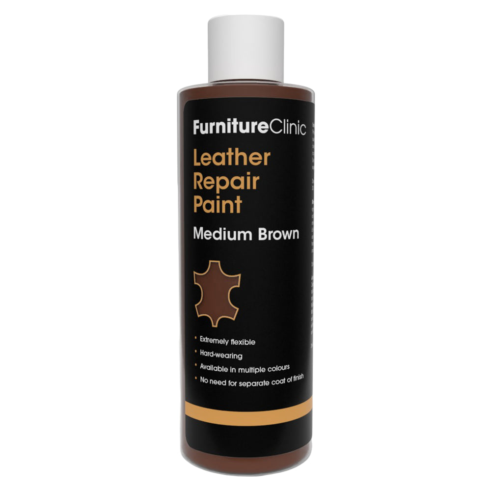 Furniture Clinic - Leather Repair Paint Medium Brown
