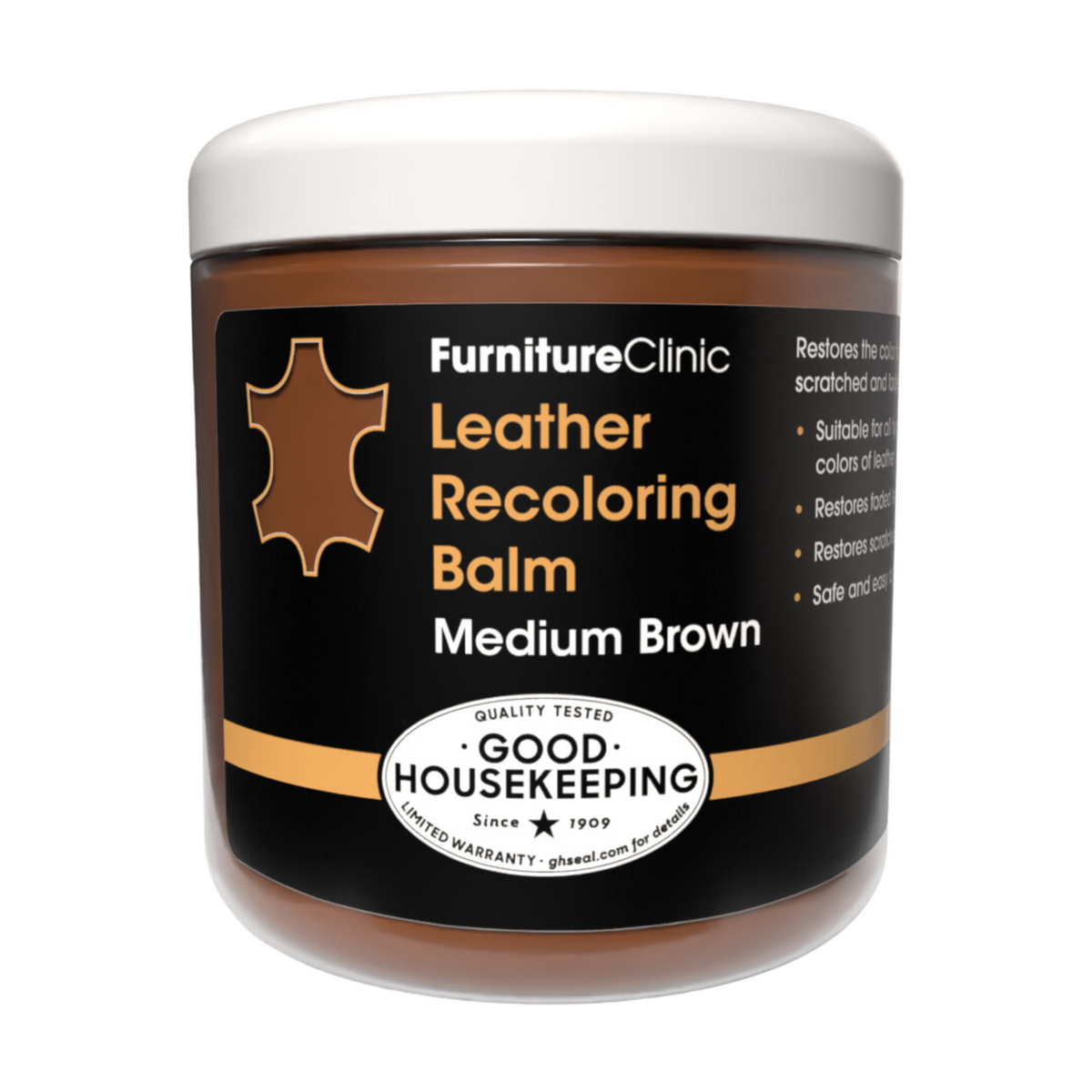 Furniture Clinic - Leather Recoloring Balm Medium Brown