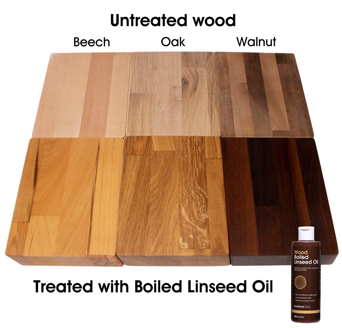 Boiled Linseed Oil for Wood Furniture Polish - Furniture Clinic