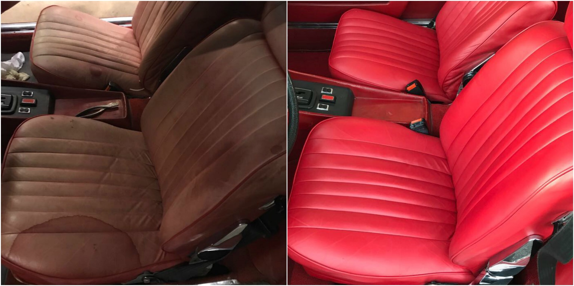 Leather Car Interior Colour Change