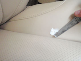 How To Repair A Burn In Leather E Learning - How To Fix Burn Hole In Leather Car Seat